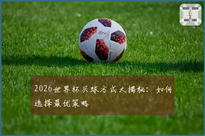 2026世界杯买球方式大揭秘：如何选择最优策略